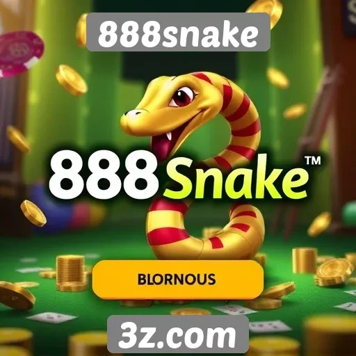Bônus e promoções atrativas no 888snake