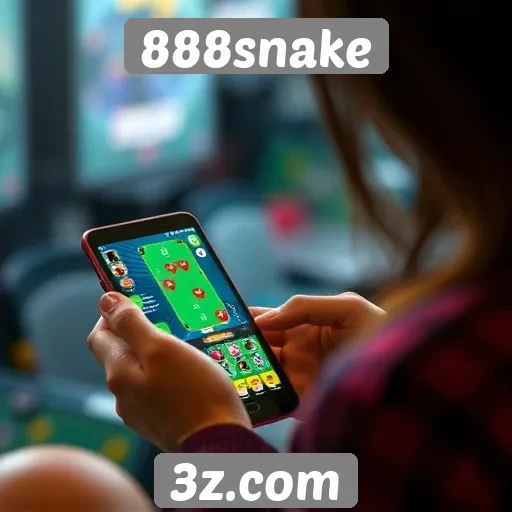 Experiência do usuário no 888snake em dispositivos móveis